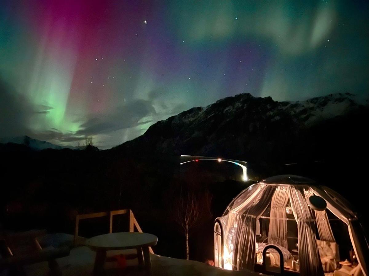 Lofoten Glampingdome Myrland 外观 照片
