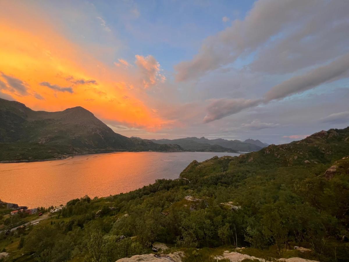 Lofoten Glampingdome Myrland 外观 照片