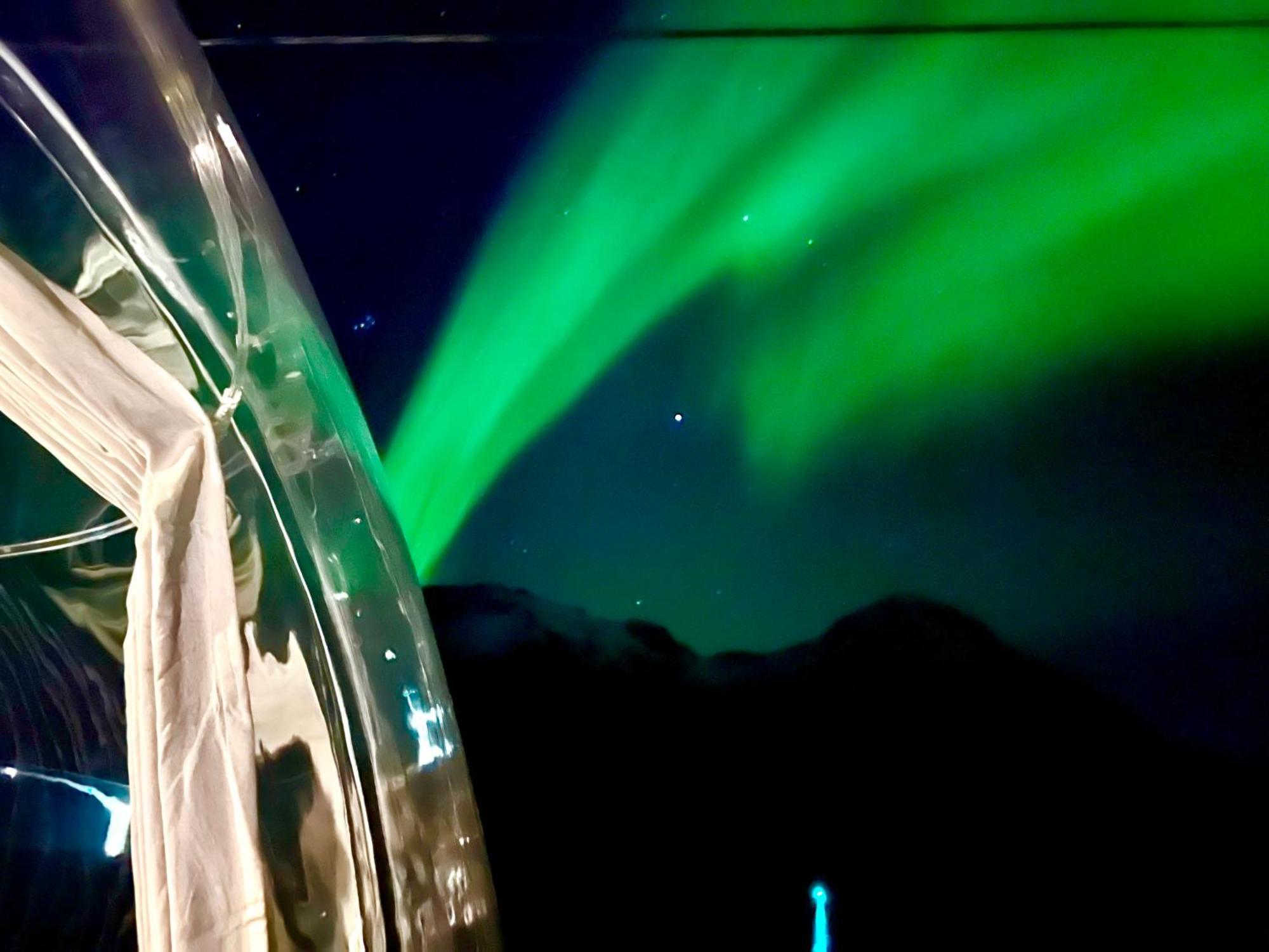 Lofoten Glampingdome Myrland 外观 照片