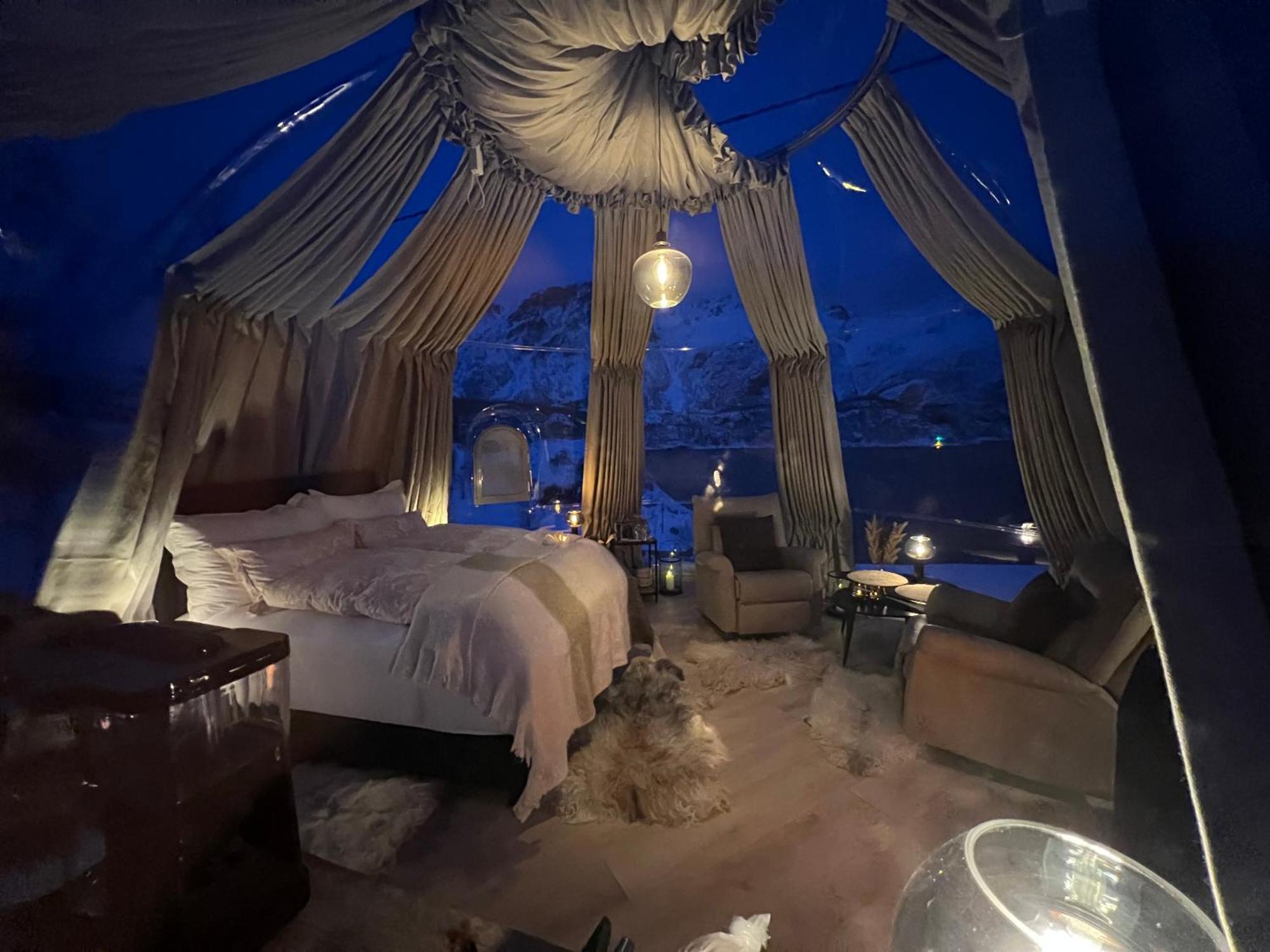 Lofoten Glampingdome Myrland 外观 照片