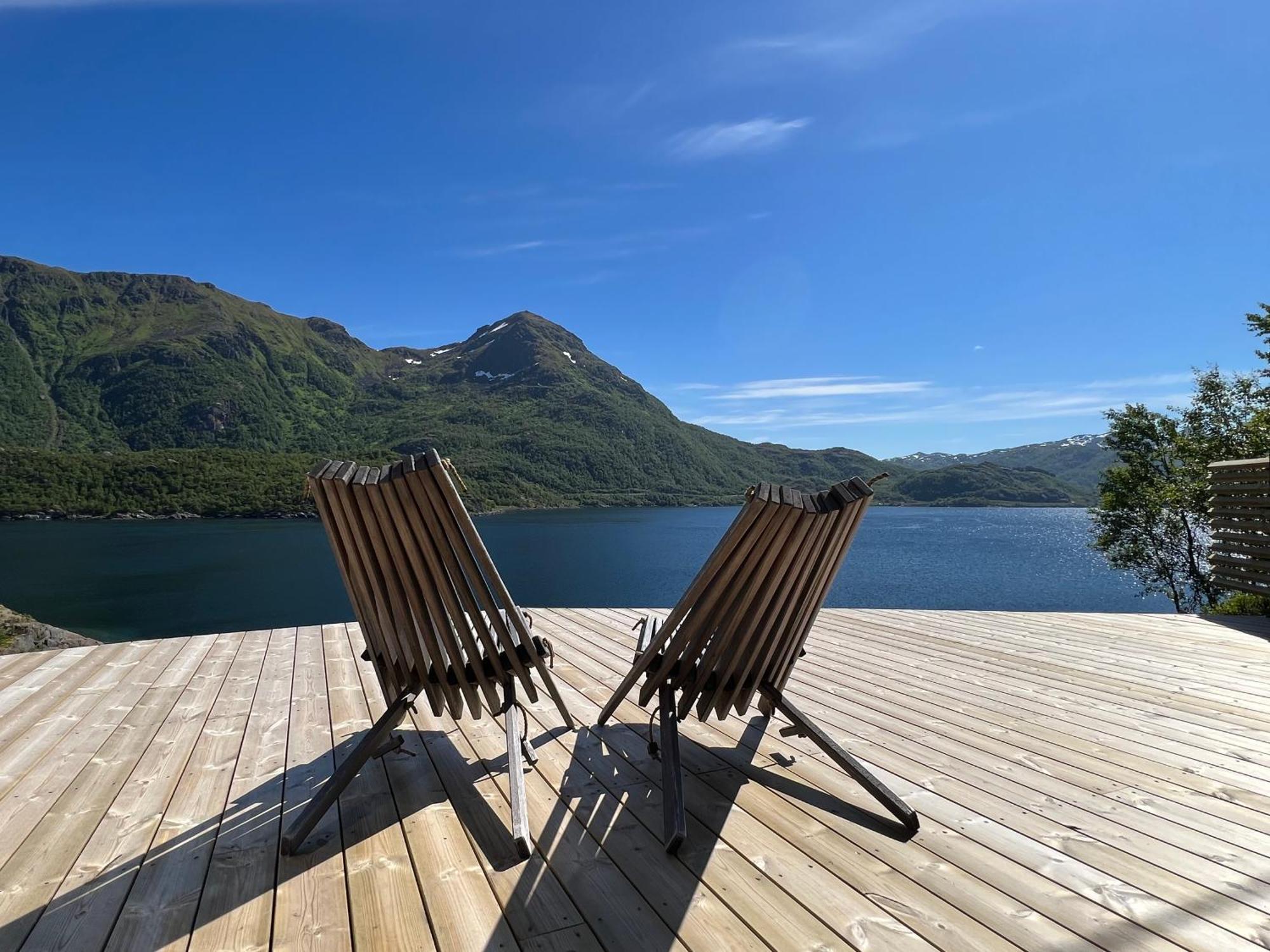 Lofoten Glampingdome Myrland 外观 照片