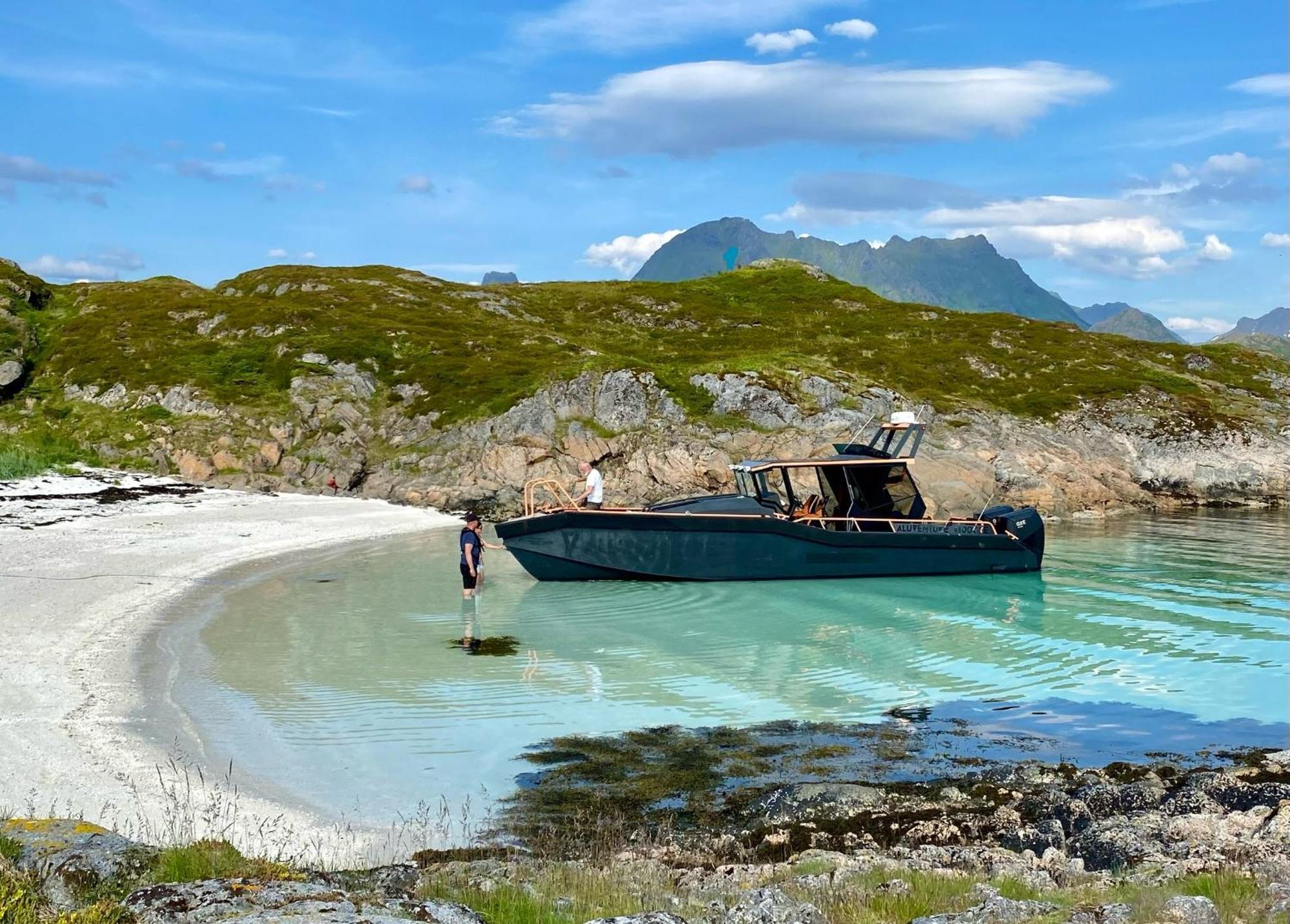 Lofoten Glampingdome Myrland 外观 照片