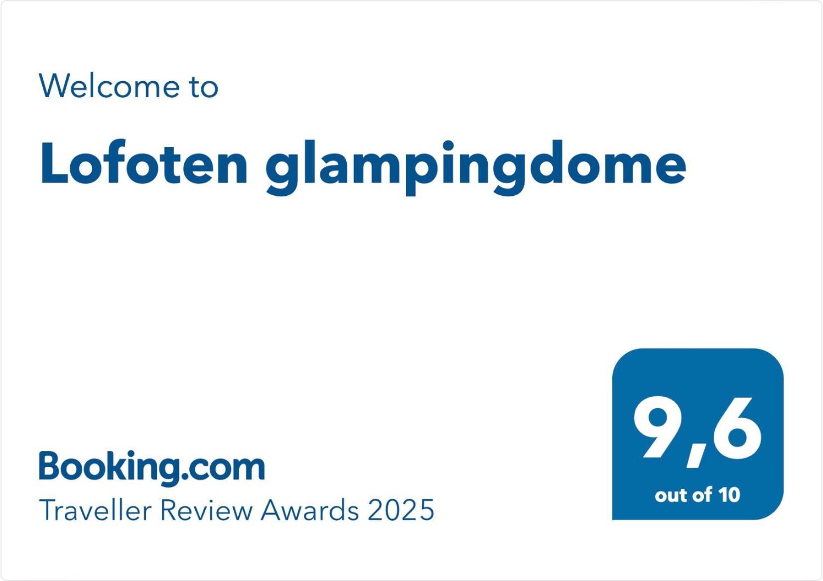 Lofoten Glampingdome Myrland 外观 照片